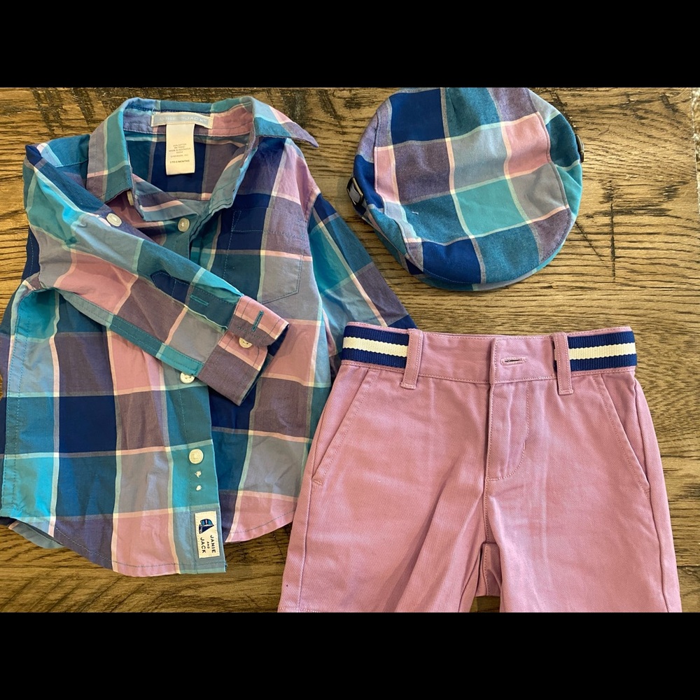 Janie and Jack boys outfit